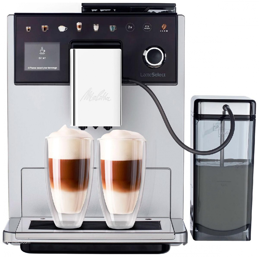 Кофемашина MELITTA Latte Select F630-201 серебро за 110 240 Р | ЧёПоЧём